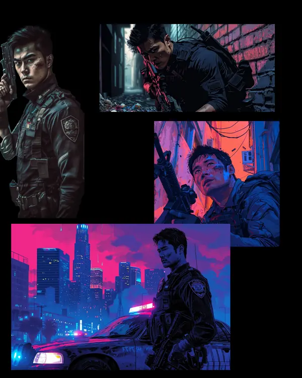 Character looks & key scenes
