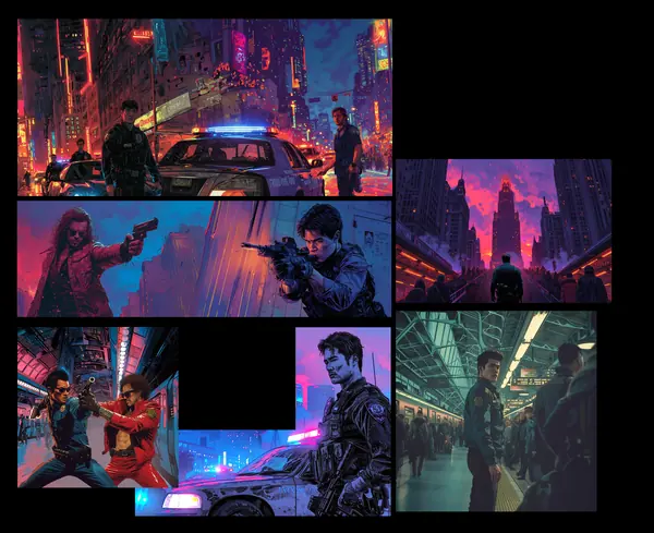 Character looks & key scenes