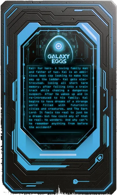 Kai card, back