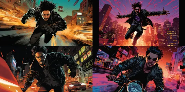 Comic-book style tests