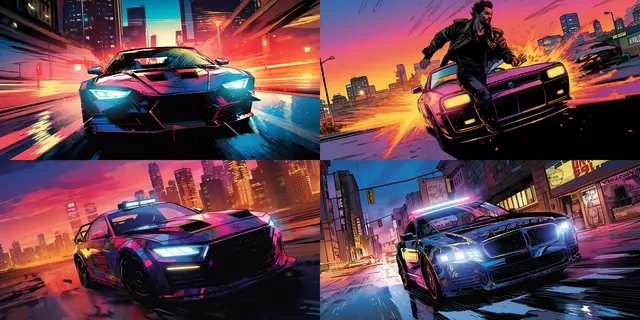 Comic-book style tests