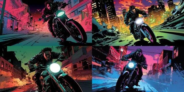 Comic-book style tests