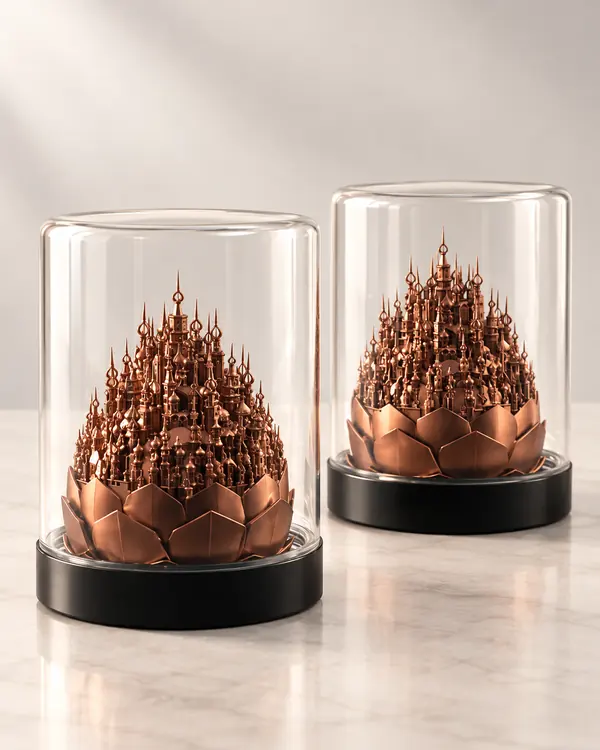 Real 3D-printed Galaxy Eggs