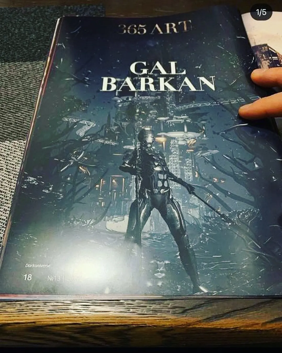 Galaxy Warriors in 365 Art Plus magazine