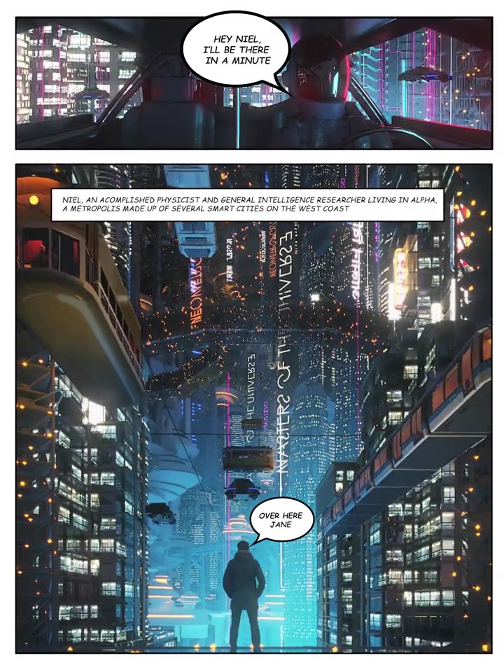 Animated comic pages, page 5