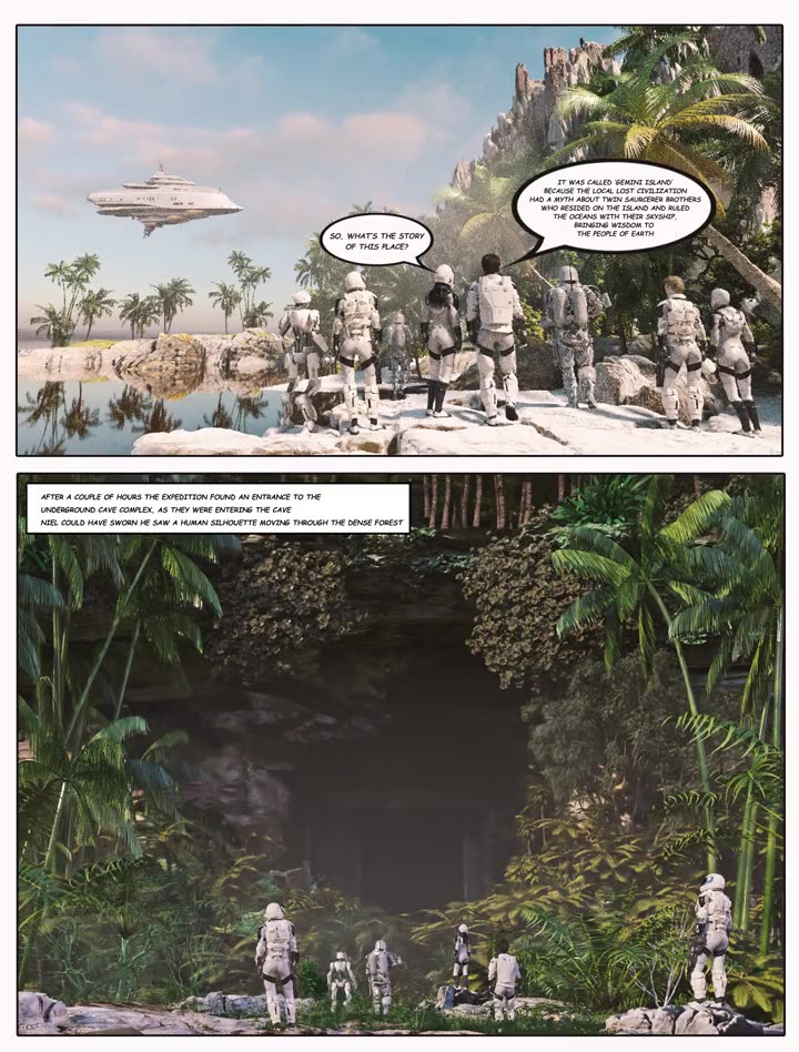 Animated comic pages, page 11